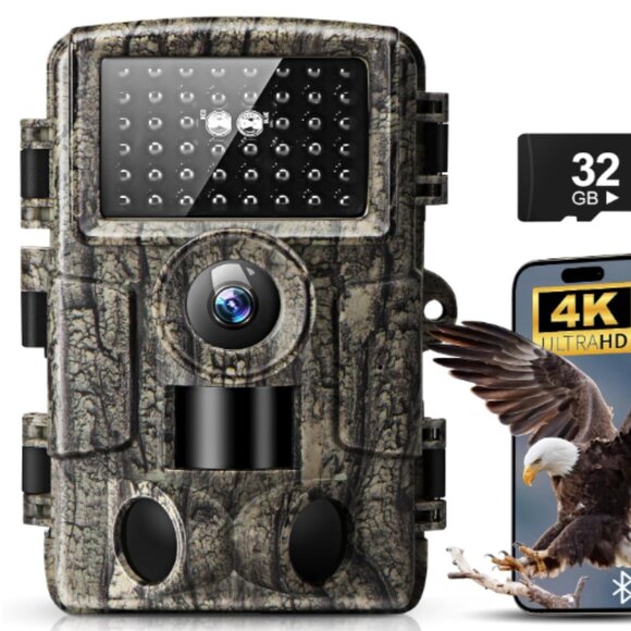 WiFi Trail Camera,4K 60MP - Picture 1 of 7